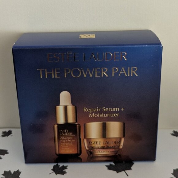 Estee Lauder The Power Pair - Mini Repair Serum and Moisturizer - Picture 1 of 2